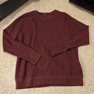 Men's Burgundy Sweater